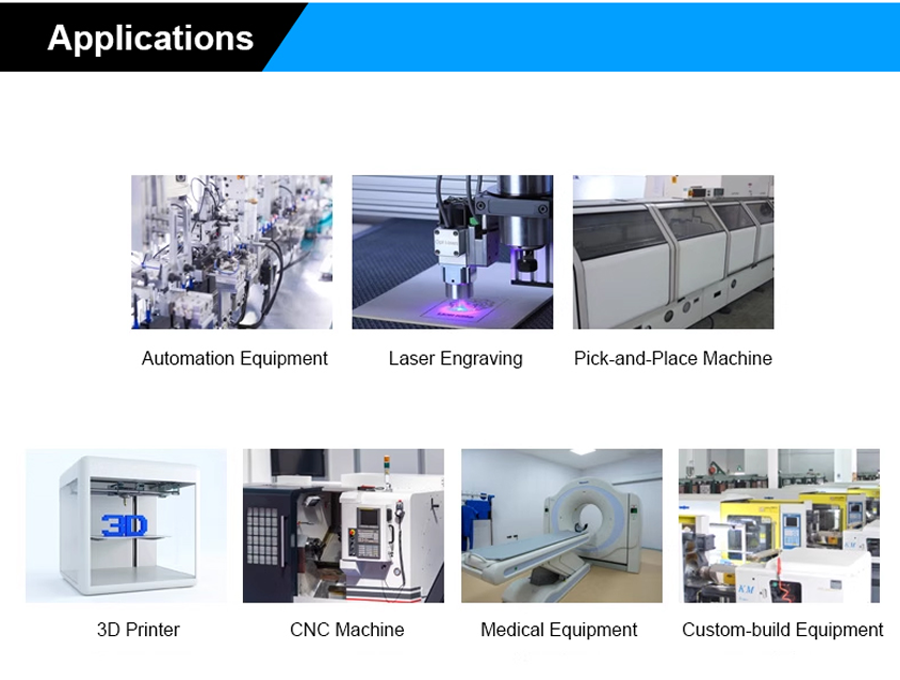 35 встроенных шаговых двигателей Применение - HOLRY