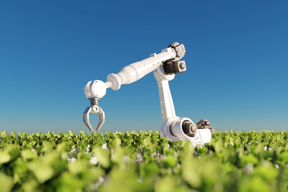 Holry Motor для органической фермы с роботизированной рукой