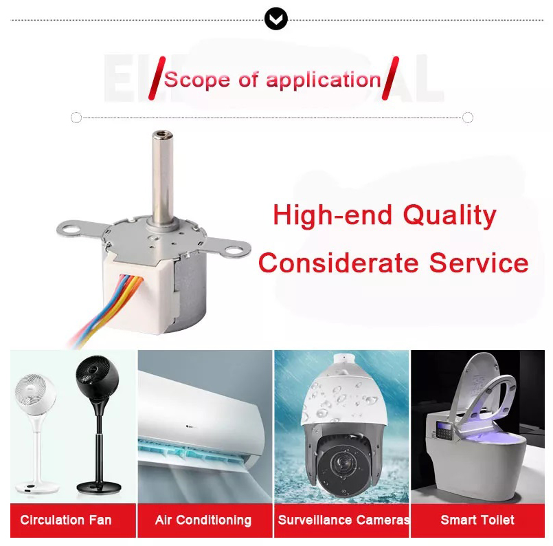 Шаговый двигатель 24BYJ48 PM - HOLRY