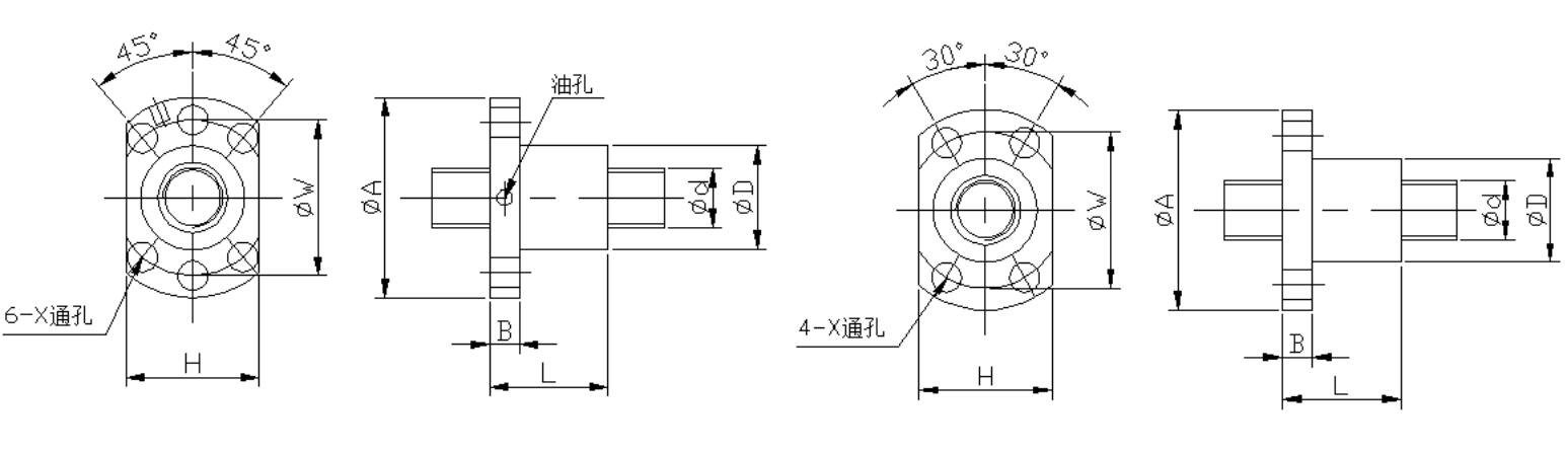 гайка шарикового винта