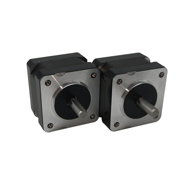 NEMA 14 35×35 мм 0,68 A 1,8 ° 0,6 Нм Гибридный шаговый двигатель